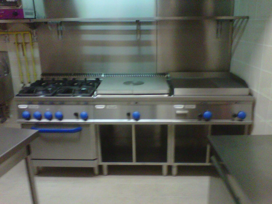 Piano cuisson cuisine professionnelle A3CP